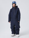 Women's Searipe Mountain Freerider One Piece Ski Suits Full Body Baggy Snowsuits