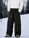 Men's Reflective Wild Motion Colorblock Extra Baggy Snowboard Pants