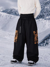 Men's Park Rider Hyper Flux Urban Graffiti Cargo Freestyle Baggy Snow Pants