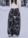 Women's Nightline Reflective Curve Park Rider Baggy Snowing Pants
