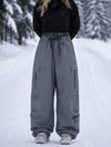 Women's Techline Workwear-Inspired Utility Cargo Snowboard Pants – Baggy Freestyle Fit