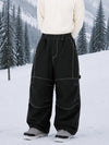 Men's UrbanCraft Workwear Baggy Snow Pants with Enhanced Knee Mobility Design
