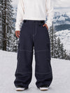 Men's Utility Wild Soul Crew Heavy Stitch Cargo Baggy Fit Snowboard Pants