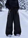 Women's Hyper Flux Graffiti Panel Side Zip Extra Baggy Snowboard Pants