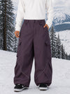 Men's Camden Punk Reflective Street Utility Cargo Snowboard Pants – Baggy Freestyle Fit
