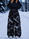 Women's Workwear UrbanCraft Enhanced Knee Mobility Design Baggy Snowboard Pants
