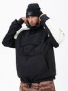 Men's Mountain Freestyle Cargo Pocket Bomber Camo Snowboard Jacket