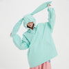 Women's Bunny Rabbit Baggy Snow Hoodie - Long Ears Decoration