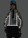 Women's Vector Unisex Reflective Colorful Winter Anorak Snow Jacket