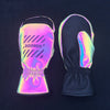 Doorek Unisex Young Fashion Glimmer Winter Gloves Snow Mittens