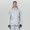 Men's High Experience Top Quality Winter Outerwear Mountain 15k Waterproof Gray Ski Snowboard Jackets