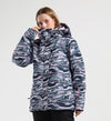 Women's SMN Mountain Fortune Colorful Print Snowboard Jacket
