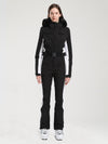 Women's Gsou Snow Classic Faux-Fur Trim Flare Dawn Ski Suit