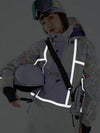 Women's Vector Unisex Reflective Colorful Winter Anorak Snow Jacket