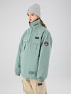Men's Searipe Waste Land Half Zip Cargo Snow Jacket