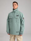 Men's Searipe Waste Land Half Zip Cargo Snow Jacket