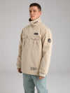 Men's Searipe Waste Land Half Zip Cargo Snow Jacket