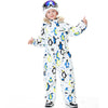 Girls Blue Magic Waterproof Colorful One Piece Coveralls Ski Suits Winter Jumpsuits