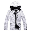 Men's Snowy Owl Mountain Waterproof Hooded Ski Jacket - snowshred.com.au