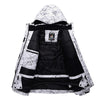 Men's Snowy Owl Mountain Waterproof Hooded Ski Jacket - snowshred.com.au