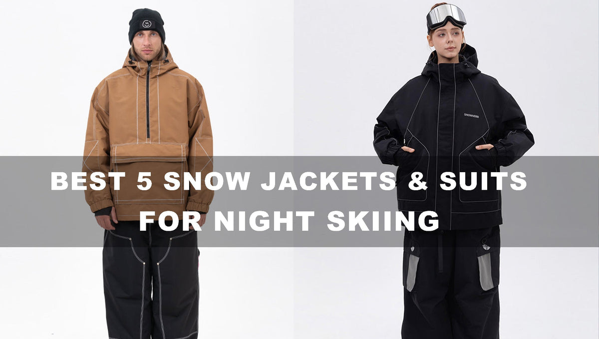 5 Must-Have Baggy Snow Jackets & Suits for Night Skiing in Australia