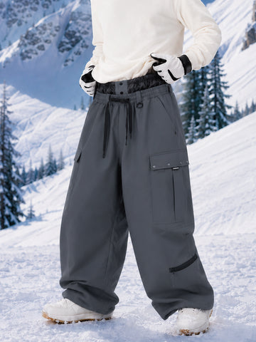 Men's Techline Workwear-Inspired Utility Cargo Snowboard Pants – Baggy Freestyle Fit