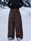 Women's Nightline Park Rider Reflective Trim Cargo Pockets Baggy Snow Pants