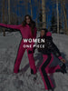 Womens one piece Snowsuits