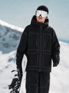 Men's UrbanCraft Street Utility Freestyle Snow Jacket – Reflective Hood & Workwear Design