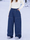 Women's UrbanCraft Freeride Utility Baggy Ski Pants with Reinforced Panels