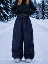 Women's Techline Workwear-Inspired Utility Cargo Snowboard Pants – Baggy Freestyle Fit