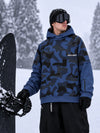 Men's Park Rider 2-in-1 Layered Freestyle Snow Hoodie with Contrast Sleeves