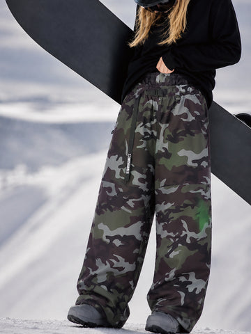 Women's Urban Storm Durable Utility Freestyle Baggy Snowboard Pants