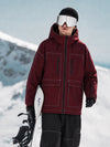 Men's UrbanCraft Street Utility Freestyle Snow Jacket – Reflective Hood & Workwear Design