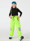 Kid's Unisex Mountain Lover Waterproof Snow Pants Ski Bibs