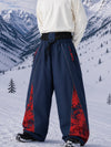 Men's Hyper Flux Graffiti Panel Reflective Jogger Baggy Snowboard Pants
