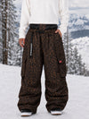 Men's Utility Cargo Baggy Snow Pants – Multi Pocket Street Belt Design