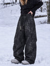 Women's TerrainFlex Freestyle Oversized Cargo Snowboard Pants – Crew Edition