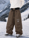 Men's Camden Punk Rivet Street Utility Cargo Snowboard Pants – Baggy Freestyle Fit