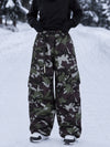 Women's TerrainFlex Freestyle Oversized Cargo Snowboard Pants – Crew Edition