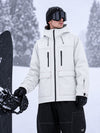 Men's UrbanCraft Street Utility Freestyle Snow Jacket – Reflective Hood & Workwear Design