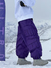 Women's Men's Unisex Rabbit Snow Prime Cargo Baggy Snowboard Pants-SALE