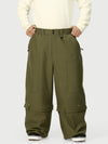 Men's Utility UrbanCraft Cargo Double Knee Snowboard Pants with Rivet-Reinforced Panels