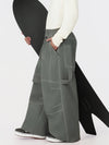 Men's UrbanCraft Workwear Baggy Snow Pants with Enhanced Knee Mobility Design