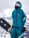 Women's John Snow Freestyle Side Panel Stripes Two Pieces Baggy Snowsuit