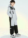 Nandn Kids Unisex Winter Alpine Adventure Waterproof One Piece Snowsuits