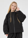 Girls Snow Hopper Bunny Ear Hooded Waterproof Thermal Snow Jacket