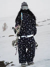 Women's John Snow Legendary Graphic Freestyle Baggy Two Pieces Snowsuit