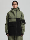 Women's Gsou Snow Terrain Flow FlexZip Hybrid Cargo Snowboard Jacket