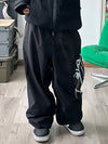 Men's John Snow StreetSketch Graffiti Oversize Baggy Snowboard Pants